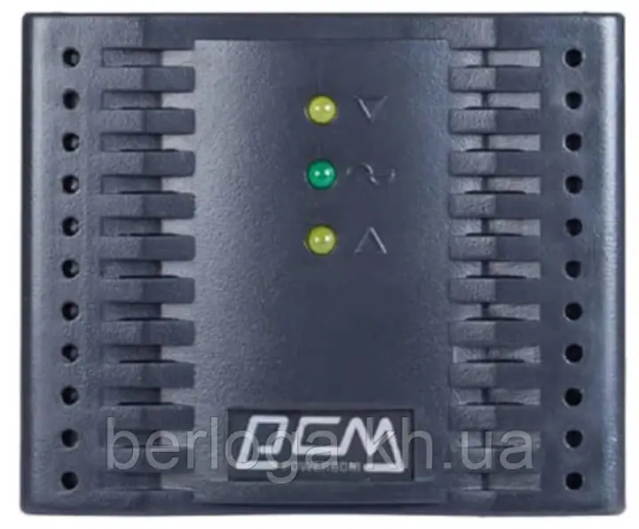 Автоматичний електронний стабілізатор напруги Powercom TCA-600 black