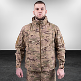 Куртка демісезонна штурмова мультикам ріп-стоп, фото 2