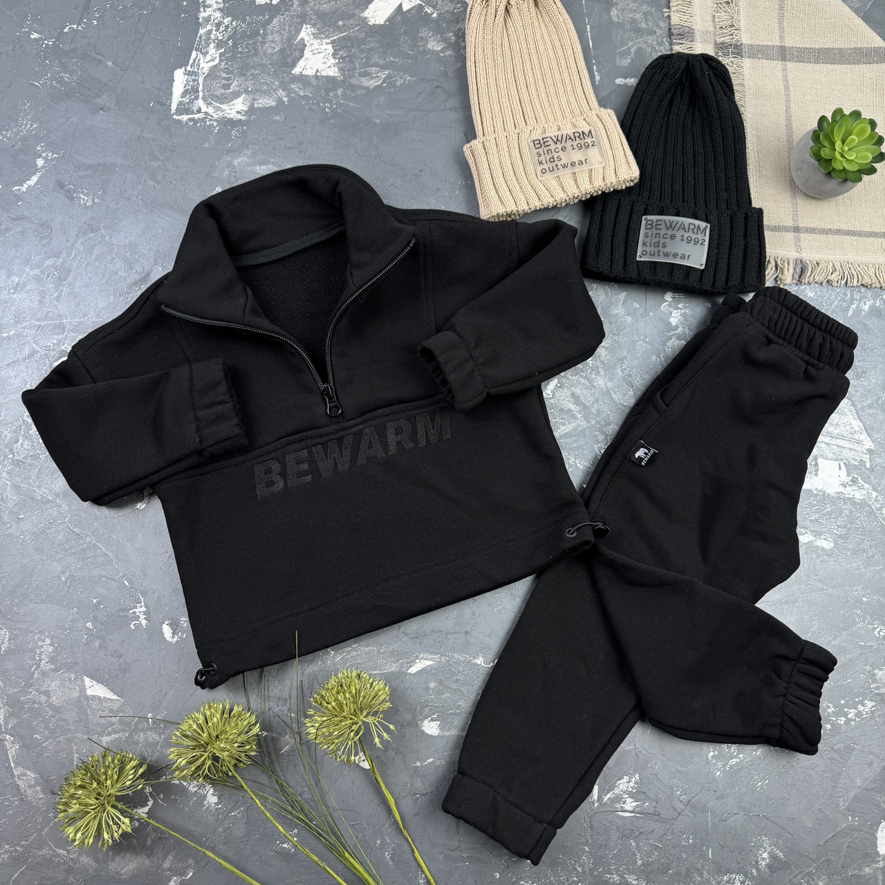 Спортивний костюм дитячий Instant BEWARM Чорний