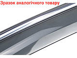 Вітровики з хромом (4 шт.) Hyundai Santa Fe 2013-2018, фото 4
