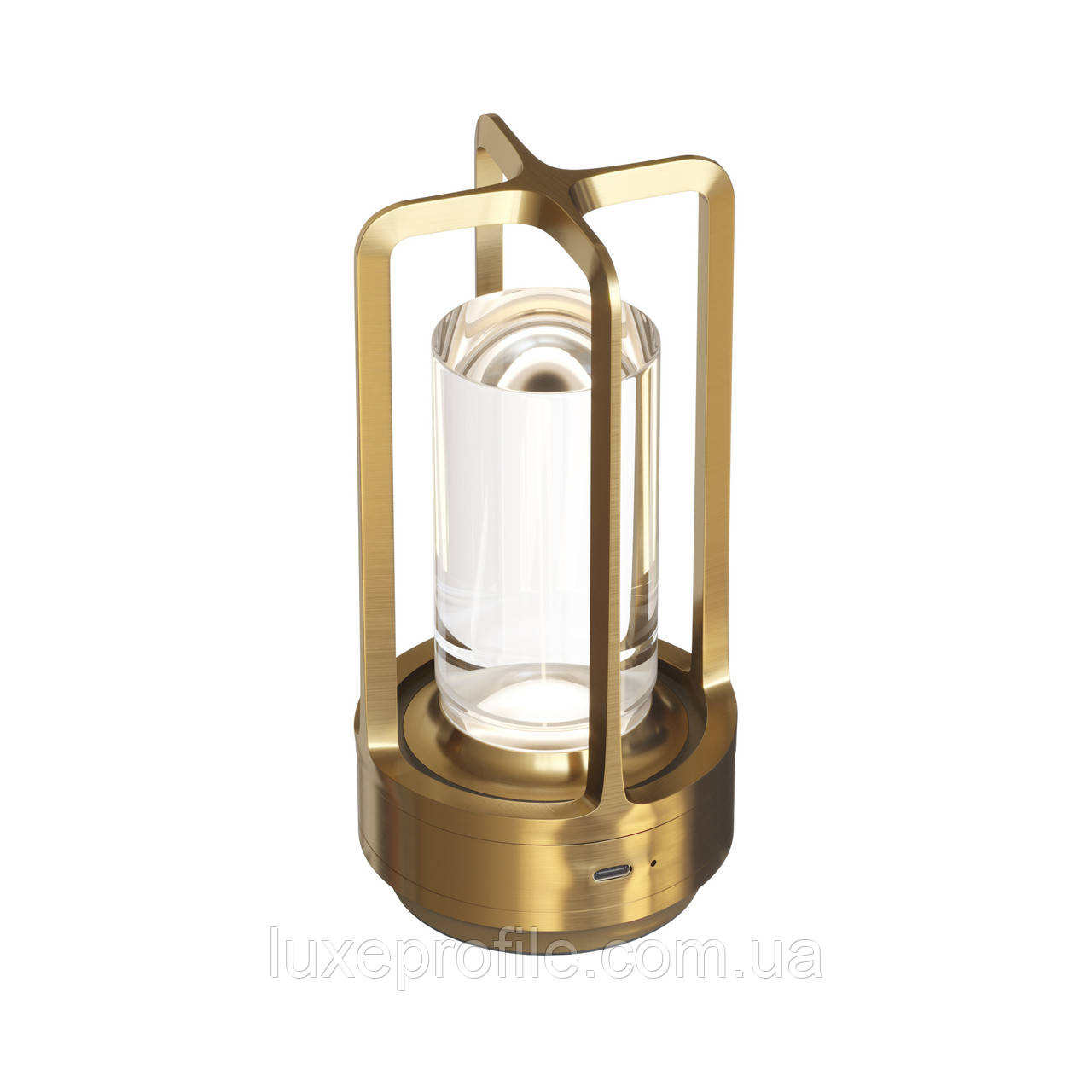 Настільна лампа SND01 (зол) акамуляторна, фото 1