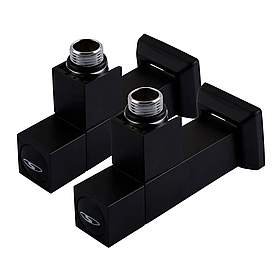 Крани кубічні SOLOMON LUX 1/2″ CUBE BLACK 8888 (2шт.)