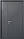 Двері вхідні металеві Страж TECHNO-DOOR 1200х2040 мм RAL 9975 графіт Ліві, фото 3