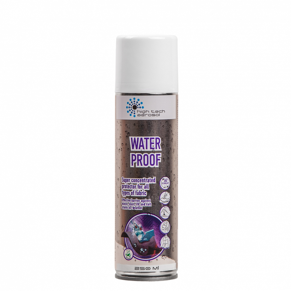 Водоотталкивающий спрей для обуви HTA Water Proof 250 ml, влагозащитный ...