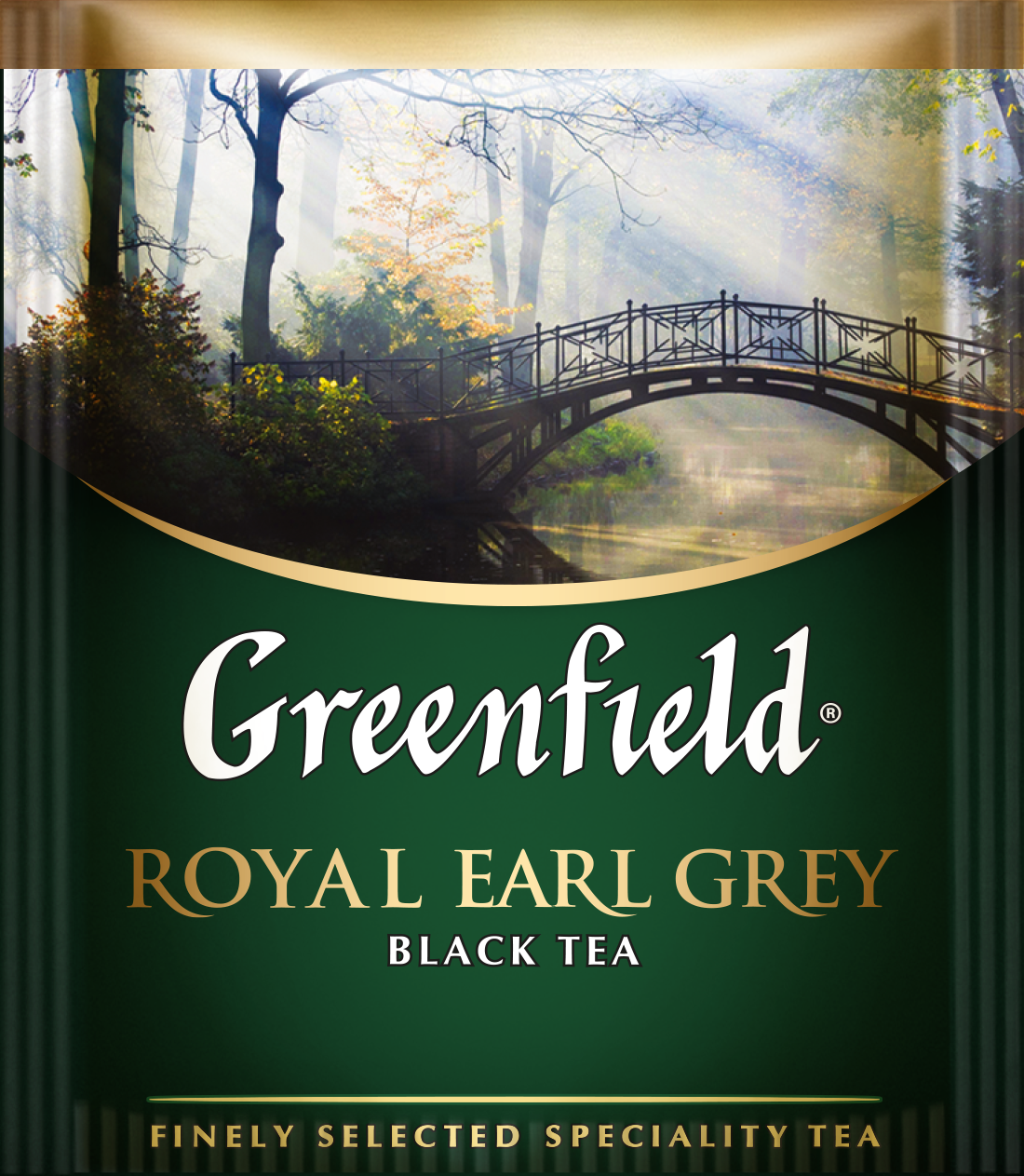 Чай Грінфілд чорний з бергамотом Royal Earl Grey 50 пакетиків ХоРеКа