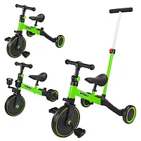 Велосипед 3-х колісний TR2453 колеса EVA 9,5х5 дюймів, салатовий, фото 2
