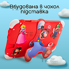 Хороший дитячий планшет Super Mario розвиваючий планшет android 7 дюймів для дітей, фото 6