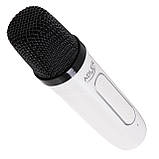 Міні караоке колонка з мікрофоном Adler AD 1199 USB-заряджання, SD-карта, USB, AUX та Bluetooth 5.1 Чорна, фото 6