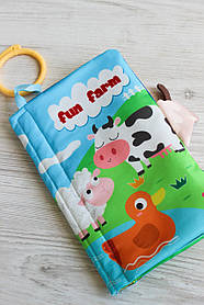 М`яка книжечка шуршалка Свійські тварини 368-1 C