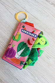 М`яка книжечка шуршалка Овочі 368-1 E