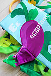 М`яка книжечка шуршалка Овочі 368-1 E, фото 5