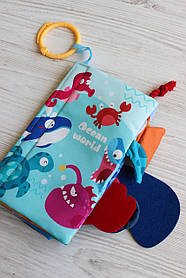 М`яка книжечка шуршалка Морські жителі 368-1 A