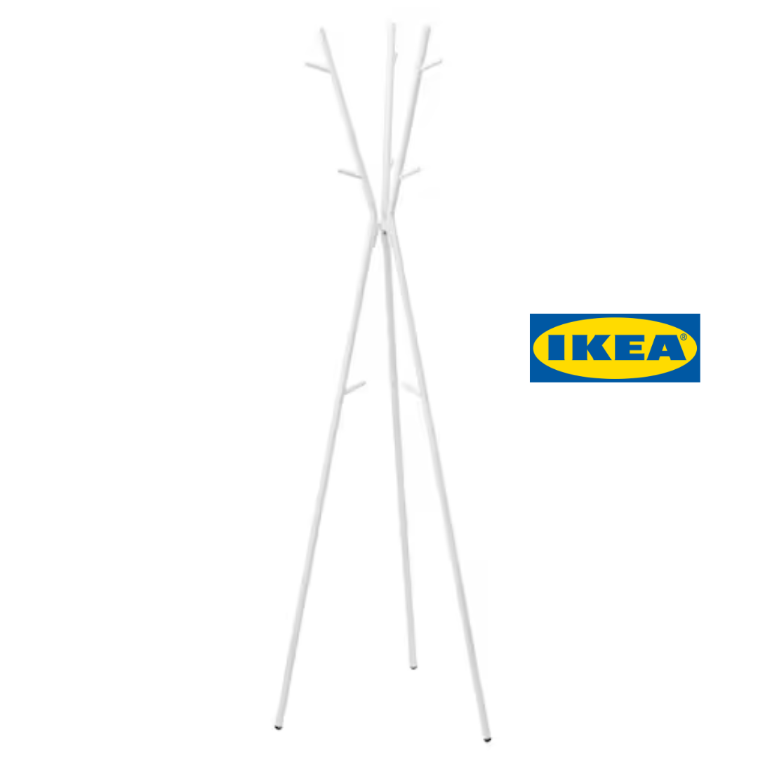 Вішалка для верхнього одягу IKEA EKRAR (ІКЕА ЕКРАР). 10415594. Біла