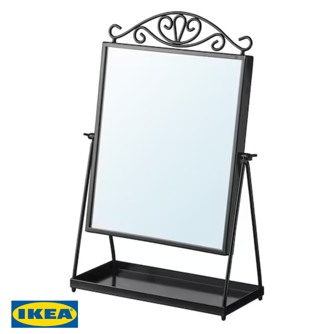 Дзеркало IKEA KARMSUND (ІКЕА КАРМСУНД). 00294979. Чорне