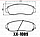 Колодки гальмівні 16-1521 PowerStop Z16 перед Honda,Acura CHANGAN; CHERY; EXEED; HAVAL, фото 2
