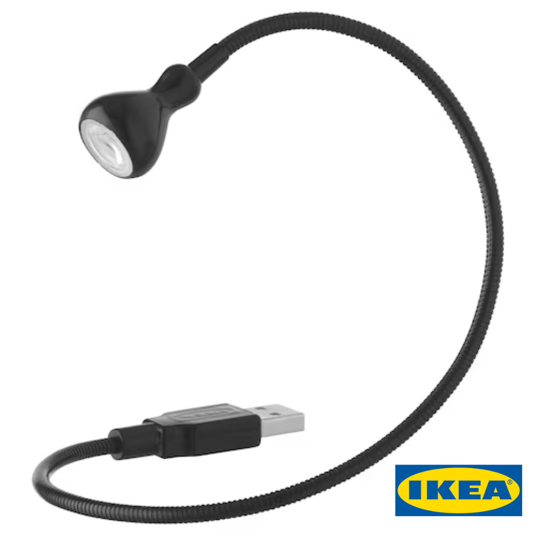Лампа світлодіодна IKEA JANSJO (ІКЕА ЯНШО). 70291232. Чорна