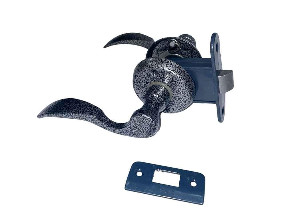 Клямка з ручкою ЗЩ-2 ант. срібло ТМ ТАНДЕМ BP, фото 1