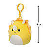 М'яка іграшка на кліпсі Squishmallows – Трицератопс (9 cm), фото 3