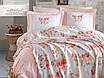 Постільна білизна з літнім покривалом + парфюм Istanbul 220×240 Jardin parfum Kirmizi, фото 2