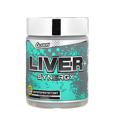 Для підтримки і відновлення печінки Glaxon Liver+ Synergy 60 капс., фото 1