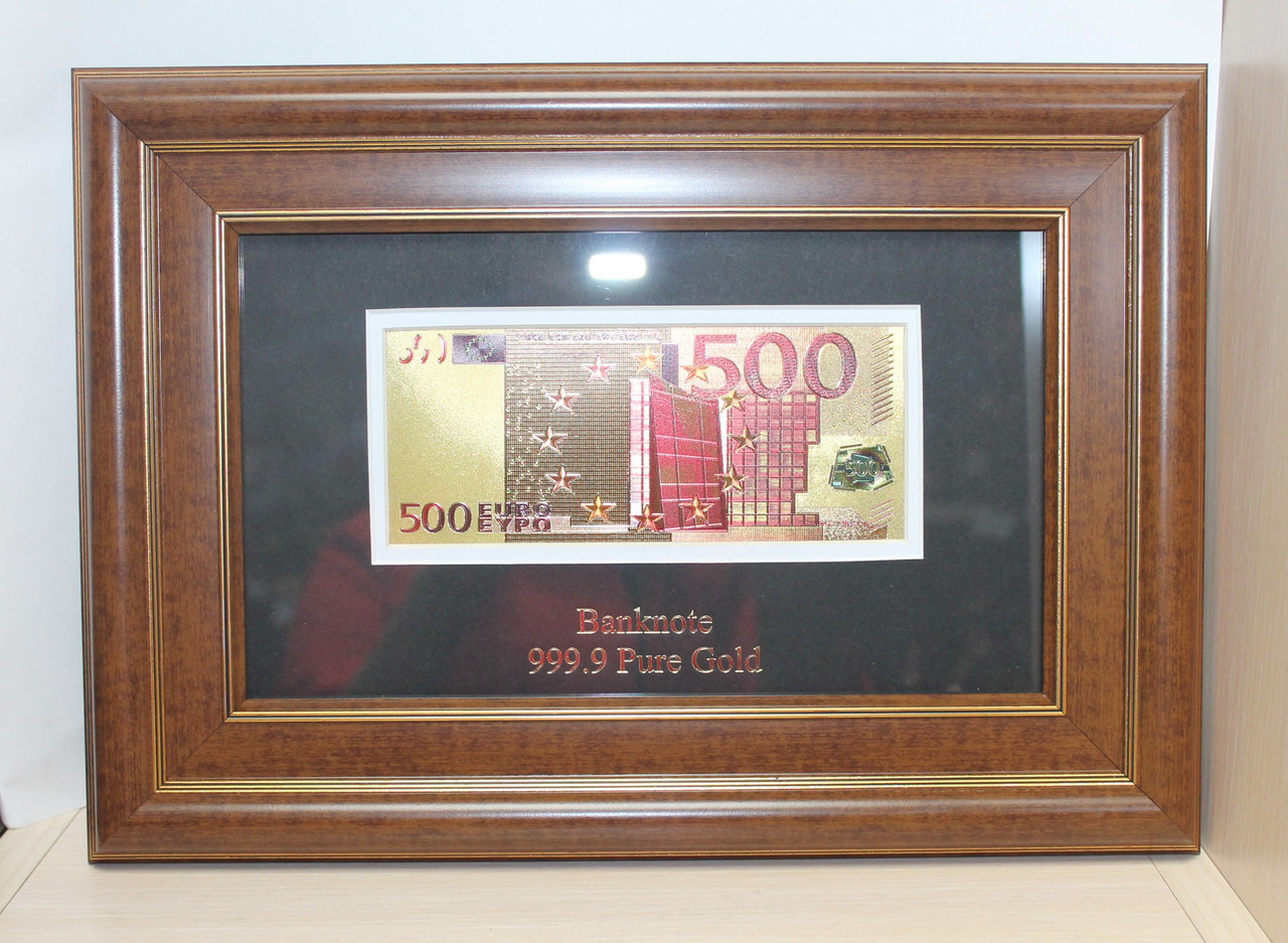 Панно подарункове Банкнота 500 EUR HB- 045
