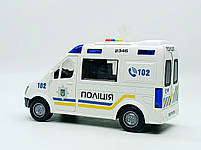 Машинка TK Group "Поліція" 21 см, укр. озвучка 69609, фото 3
