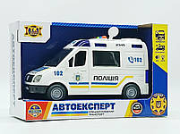 Машинка TK Group "Поліція" 21 см, укр. озвучка 69609, фото 4