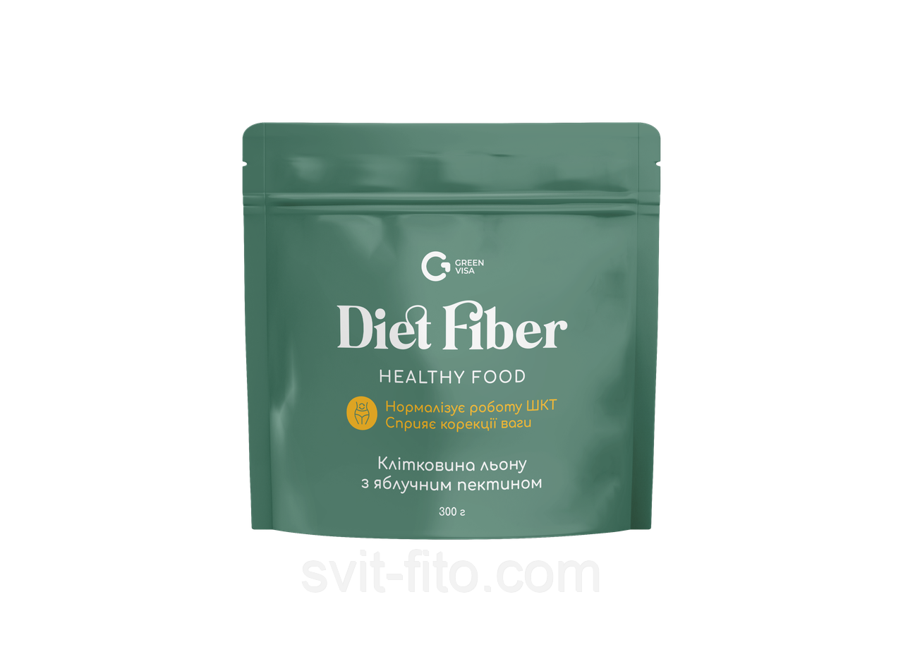 Клітковина Diet Fiber 300г ГрінВиза
