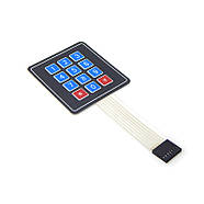 Клавіатура мембранна матрична 12 кнопок (4х3) багатокнопкова Ардуіно, фото 3