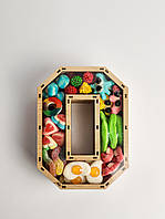 Унікальний подарунок у вигляді желейного набору "Цифра 0 Standard" / 21*15*5,5 см / 650-750 грам