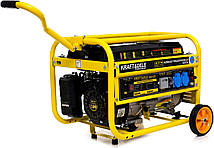 Бензиновий генератор 3/ 3,8 ВТ + AVR Kraft&Dele KD125