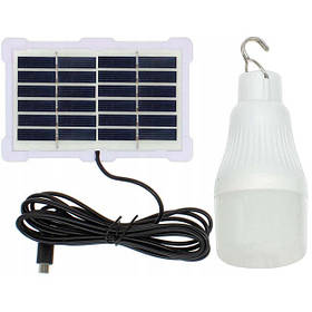 Світлодіодна лампа із сонячною панеллю CL 022