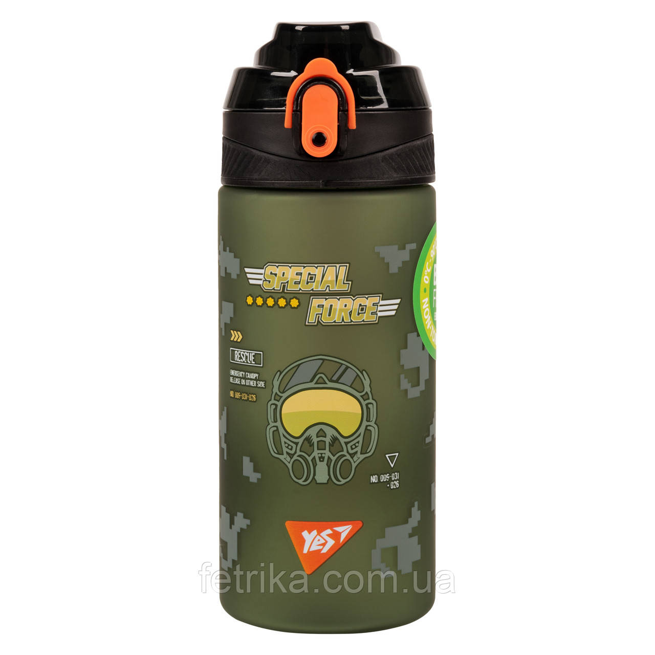 Пляшка для води Yes Military 500 мл, фото 1