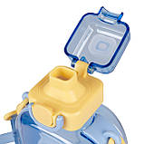 Пляшка-фляга Yes Fusion 750 мл жовто-блакитна, фото 3