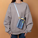 Пляшка-фляга Yes Fusion 750 мл жовто-блакитна, фото 7