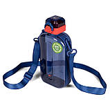 Пляшка-фляга Yes Fusion 750 мл, блакитна, фото 2