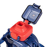 Пляшка-фляга Yes Fusion 750 мл, блакитна, фото 3