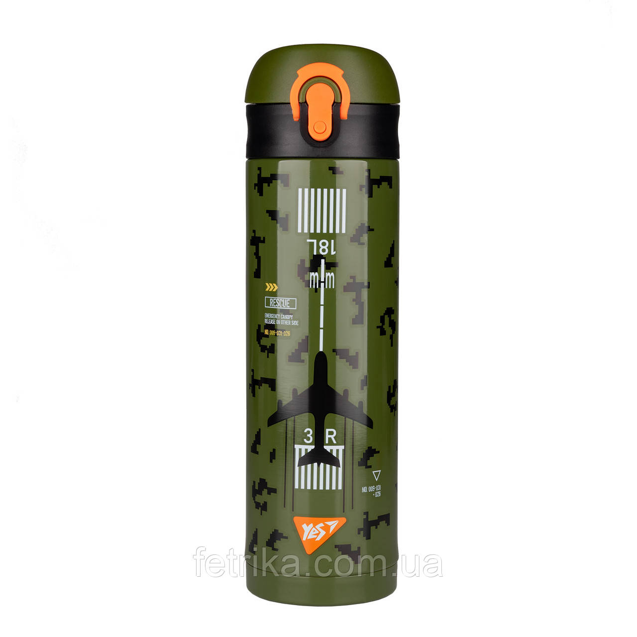 Термос Yes Military 420 мл, фото 1