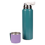 Термос Yes Fusion з чашкою, 500 мл, зелений, фото 2