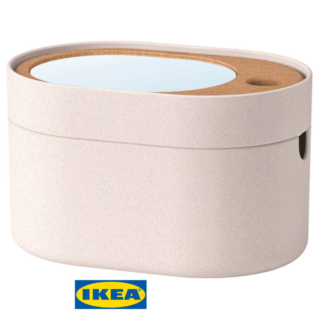 Коробка IKEA SAXBORGA (ІКЕА САКСБОРГА). 80391882. Рожева