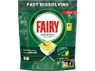 Таблетки для посудомийних машин Original All In One Лимон 41шт ТМ FAIRY BP