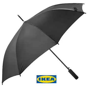 Парасоля IKEA KNALLA (ІКЕА КНЕЛА). 60282332. Чорна
