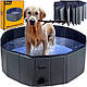Басейн для собак і домашніх тварин великого розміру Purlov 100x30 розкладний для активного відпочинку на літо - фото 6 - id-p2277139074