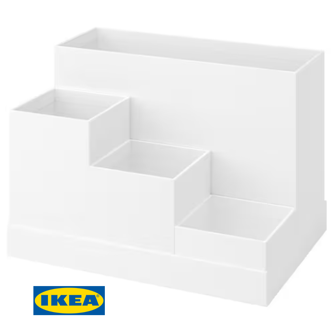 Органайзер для канцелярського приладдя IKEA TJENA (ІКЕА ТІНА). 60395452. Білий