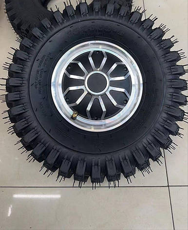 13-дюймовий алюмінієвий мотор плюс шина в комплекті, мотор колесо 36v 500w з мідною обмоткою, фото 1