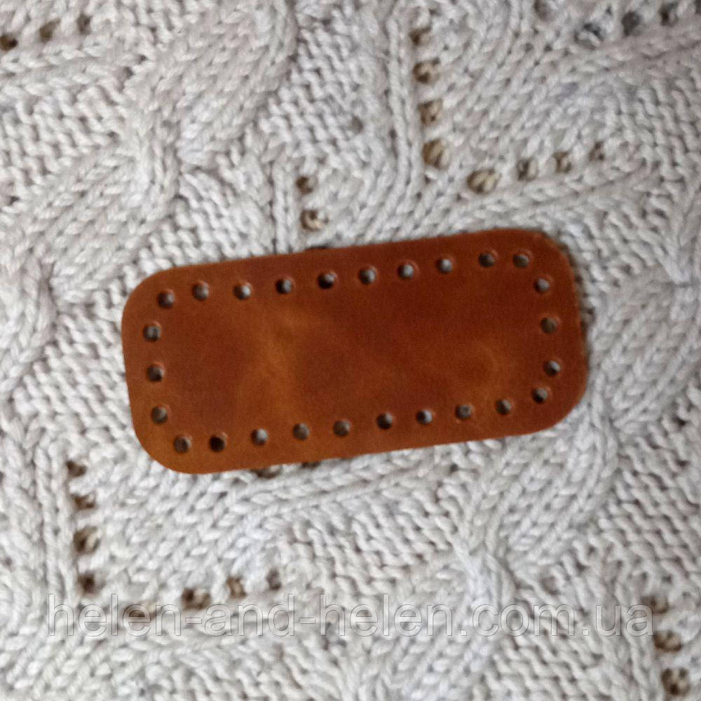 Денце для в'язаних міні сумочок. Колір «Рудий», фото 1