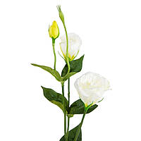 Штучна квітка еустоми "Айлін", біла 67 см.