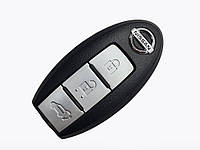 Корпус смарт ключа Nissan Teana, X-Trail, Qashqai, Pulsar, 3 кнопки, тип 1