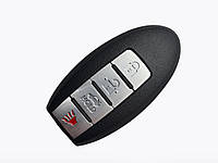 Корпус смарт ключа Nissan, Infiniti, 3+1 кнопки, тип 2, без лого