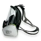 Захисна повнолицева маска з респіратором ЗМ 6800 (М) Оригінал, фото 9